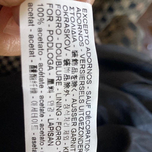 🥀ZARA MAROON CHECKED BOMBER JACKET Size XS - Picture 14 of 14